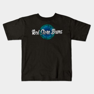 Vintage Red Store Bums Kids T-Shirt